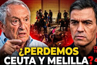 El coronel Diego Camacho y Pedro S&aacute;nchez. 