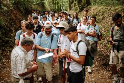Un verano entre culturas: j&oacute;venes de EE.UU. y Espa&ntilde;a recorren juntos el Camino de Santiago