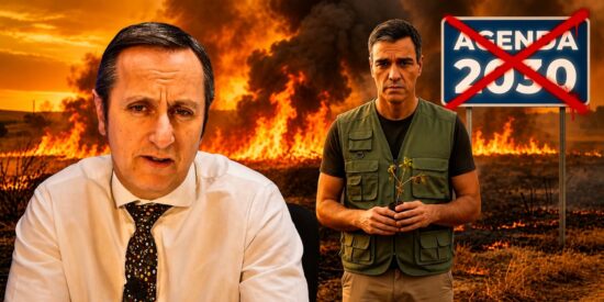 Carlos Cuesta y Pedro S&aacute;nchez - imagen generada con IA