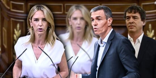 Cayetana &Aacute;lvarez de Toledo y Pedro S&aacute;nchez.