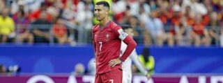 Portugal sobrevive al terremoto de Cristiano y golpea a Dinamarca