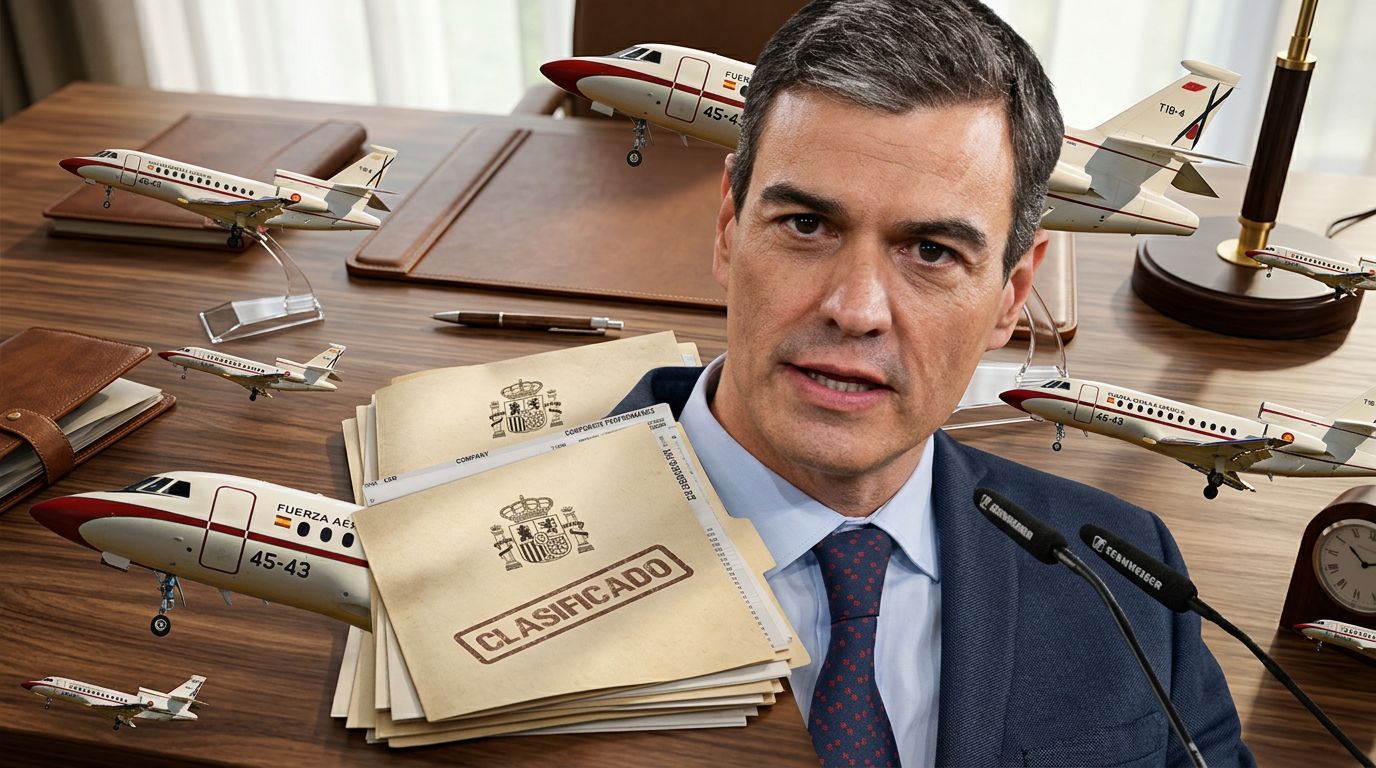 ¡A derrochar que paga el sufrido contribuyente! Los Reyes y la Infanta vuelan en un Airbus, Sánchez en otro y la Princesa en un Falcon