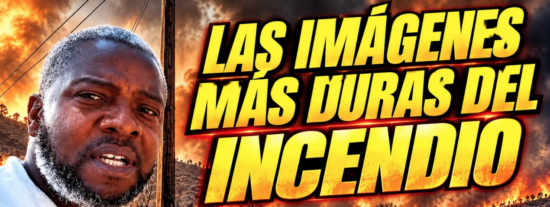 "Es desolador": Ndongo recorre Navas del Rey junto a su alcalde tras el infierno de las llamas