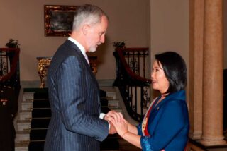 Felipe VI y Keiko Fujimori reafirman la hist&oacute;rica amistad y los lazos de cooperaci&oacute;n entre Espa&ntilde;a y Per&uacute;