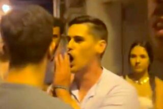 Un v&iacute;deo revela que Fonsi Loaiza, muy 'perjudicado', provoc&oacute; la pelea en la que sali&oacute; mal parado