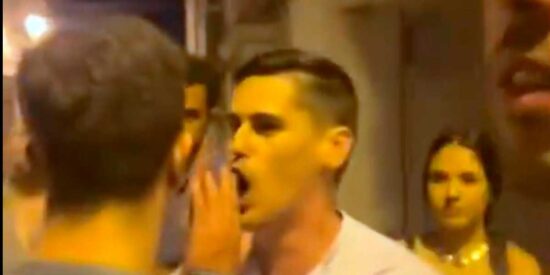Un v&iacute;deo revela que Fonsi Loaiza, muy 'perjudicado', provoc&oacute; la pelea en la que sali&oacute; mal parado