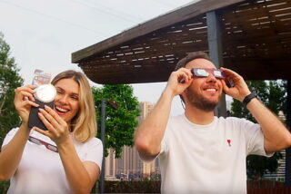 Gafas para ver el eclipse
