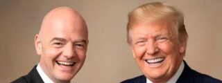 Infantino se aferra a la presidencia de la FIFA y recurre al apoyo de Trump