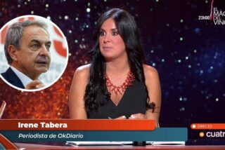 Irene Tabera, periodista de OKDiario, en 'Horizonte' (Cuatro)