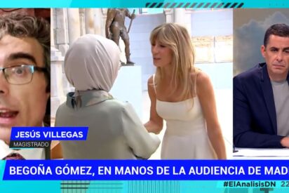 El magistrado Villegas en 'El An&aacute;lisis: Diario de la Noche' (Telemadrid) 