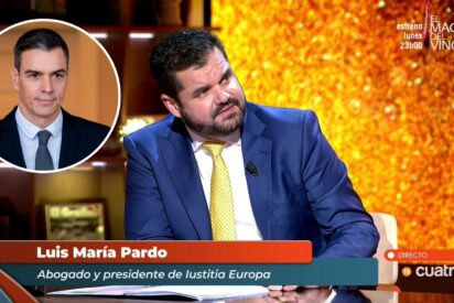 Luis Mar&iacute;a Pardo, presidente de Iustitia Europa, en 'Horizonte' (Cuatro) 