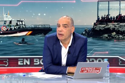 Nacho Abad en el plat&oacute; de 'En boca de todos' (Cuatro)