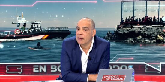 Nacho Abad en el plat&oacute; de 'En boca de todos' (Cuatro)