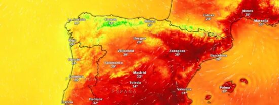 Espa&ntilde;a bajo la c&uacute;pula de calor: cinco d&iacute;as al l&iacute;mite