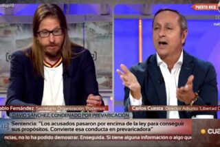 Pablo Fern&aacute;ndez y Carlos Cuesta en 'C&oacute;digo 10' (Cuatro)