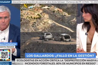 Paco Casta&ntilde;ares en el plat&oacute; de 'Espejo P&uacute;blico' (Antena 3) 