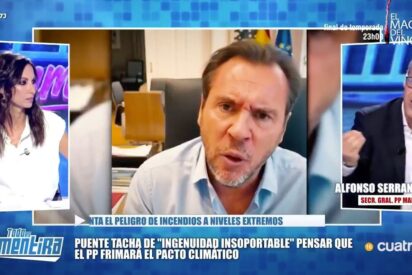 Alfonso Serrano se harta de los insultos de &Oacute;scar Puente contra el PP: "Igual se me ocurre decirle algo m&aacute;s que 'fruta'"