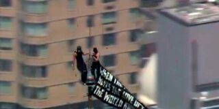 La Polic&iacute;a detiene a dos escaladores rusos tras coronar la cima del Empire State