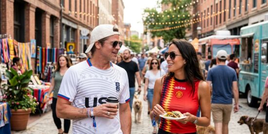 Brad Pitt e In&eacute;s Ram&oacute;n