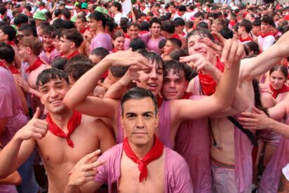 Tudela inicia sus fiestas con calor, el '&iexcl;Viva Espa&ntilde;a!' y la canci&oacute;n del verano: '&iexcl;Pedro S&aacute;nchez, hijo de puta!?