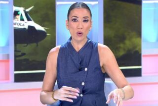 Patricia Pardo en 'Vamos a ver' (Telecinco) 