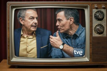 Dos mafiosos y un destino: Zapatero perpetra un esperpento en TVE y muchos sospechan que S&aacute;nchez est&aacute; detr&aacute;s