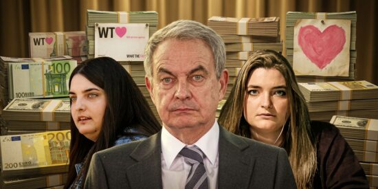 Zapatero y sus hijas