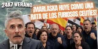 &iexcl;Marlaska huye como una rata de los furiosos ceut&iacute;es!