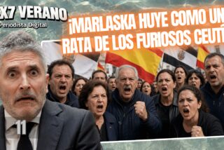 &iexcl;Marlaska huye como una rata de los furiosos ceut&iacute;es!