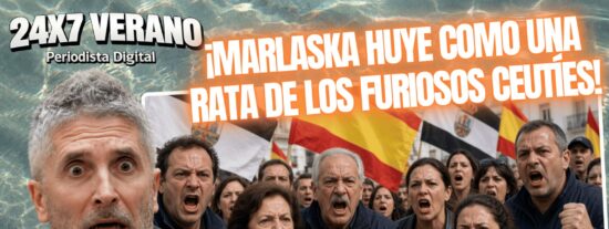 &iexcl;Marlaska huye como una rata de los furiosos ceut&iacute;es!
