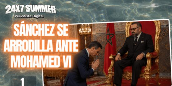 S&aacute;nchez completa el rid&iacute;culo arrodill&aacute;ndose ante Mohamed pese a la invasi&oacute;n de Ceuta