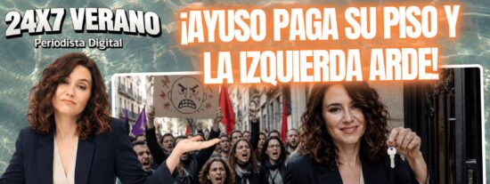 &iexcl;Ayuso alquila un piso de su bolsillo y la izquierda revienta de rabia!