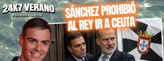 S&aacute;nchez prohibi&oacute; al Rey ir a Ceuta en plena invasi&oacute;n
