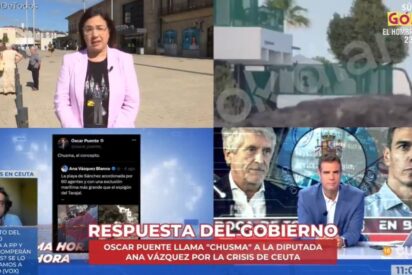 Bofet&oacute;n tremendo de Ana V&aacute;zquez a &Oacute;scar Puente por su &uacute;ltimo insulto: &laquo;Es un halago&raquo;