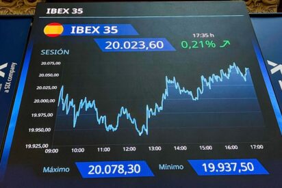 Ibex 35: bancos, energ&eacute;ticas y &lsquo;Sell America&rsquo; impulsan ya los 20.000 puntos