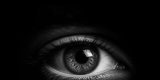 La mirada, ojo.