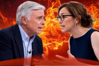 Paco Casta&ntilde;ares y M&oacute;nica Garc&iacute;a - Imagen generada con IA