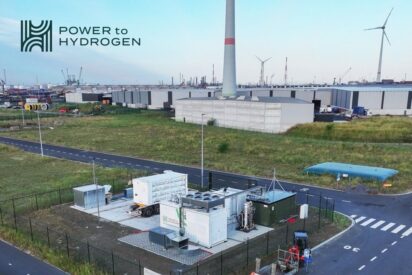 Power to Hydrogen entrega un electrolizador AEM de escala industrial al Puerto de Amberes-Brujas