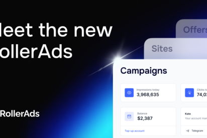 RollerAds lanza una plataforma publicitaria integral con tr&aacute;fico, ofertas y monetizaci&oacute;n en un &uacute;nico espacio de trabajo