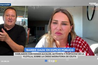 Nuevo bochorno de &lsquo;Barbie Gaza&rsquo;: Javier Caraballo deja KO a la activista de pancarta