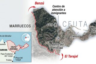 La Guardia Civil detecta esp&iacute;as camuflados en la avalancha de ilegales a Ceuta: el juego h&iacute;brido de Marruecos