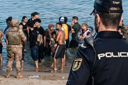 Detectan a 'una decena' de expulsados de Espa&ntilde;a por yihadismo entre los ilegales invasores de Ceuta