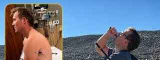 Un enfermero sobrevive empalado por su bast&oacute;n tras una ruta extrema en Montana