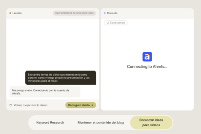 Ahrefs lanza Letaido como espacio de trabajo con agentes de IA para equipos de marketing