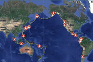 Qu&eacute; es el cintur&oacute;n de fuego del Pac&iacute;fico y por qu&eacute; concentra tantos terremotos