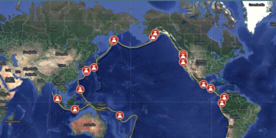 Qu&eacute; es el cintur&oacute;n de fuego del Pac&iacute;fico y por qu&eacute; concentra tantos terremotos
