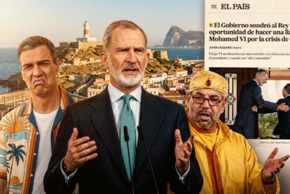 S&aacute;nchez presiona al Rey para que llame a Mohamed VI y 'arregle' la crisis de Ceuta, mientras sigue en traje de ba&ntilde;o y de vacaciones