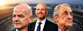 Florentino P&eacute;rez impulsa la sucesi&oacute;n de Infantino y presiona a la RFEF por el Bernab&eacute;u