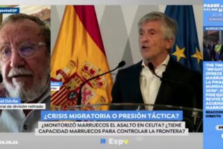 El general D&aacute;vila se muestra contundente con el Gobierno S&aacute;nchez tras la invasi&oacute;n de Ceuta: &laquo;Ha hecho una operaci&oacute;n avestruz&raquo;
