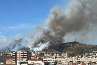 El incendio de Collserola pone en jaque a Nou Barris: 45 hect&aacute;reas calcinadas, barrios confinados y una investigaci&oacute;n abierta